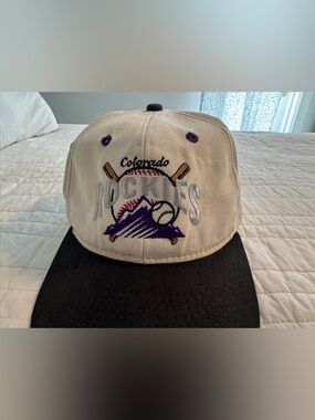 Colorado Rockies Embroidered Baseball Cap